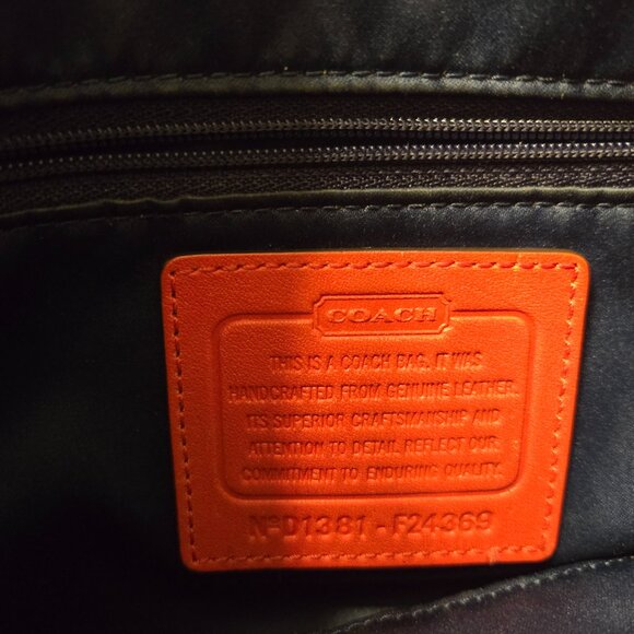 Coach Park Colorblock Leather Hobo Large Shoulder Bag Purse F24369 - Picture 6 of 9